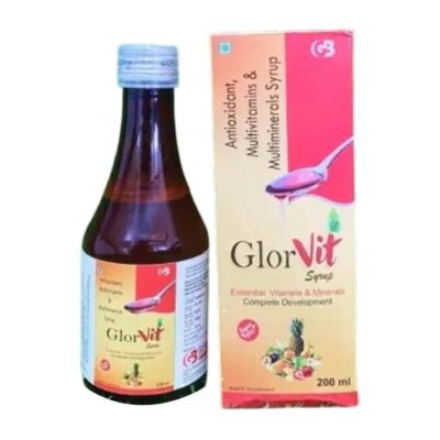 GLORVIT-Antioxidant, Multivitamin & Multiminerals Syrup