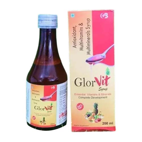 GLORVIT-Antioxidant, Multivitamin & Multiminerals Syrup