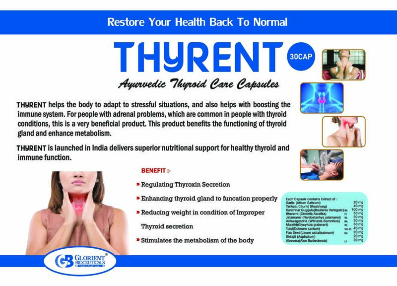 Thyroid Capsules Visual AID - Glorient Bioceuticals