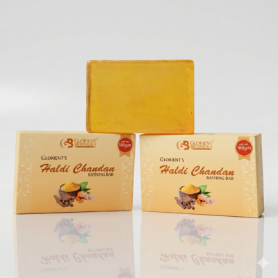 GLORIENT HALDI CHANDAN BATHING BAR