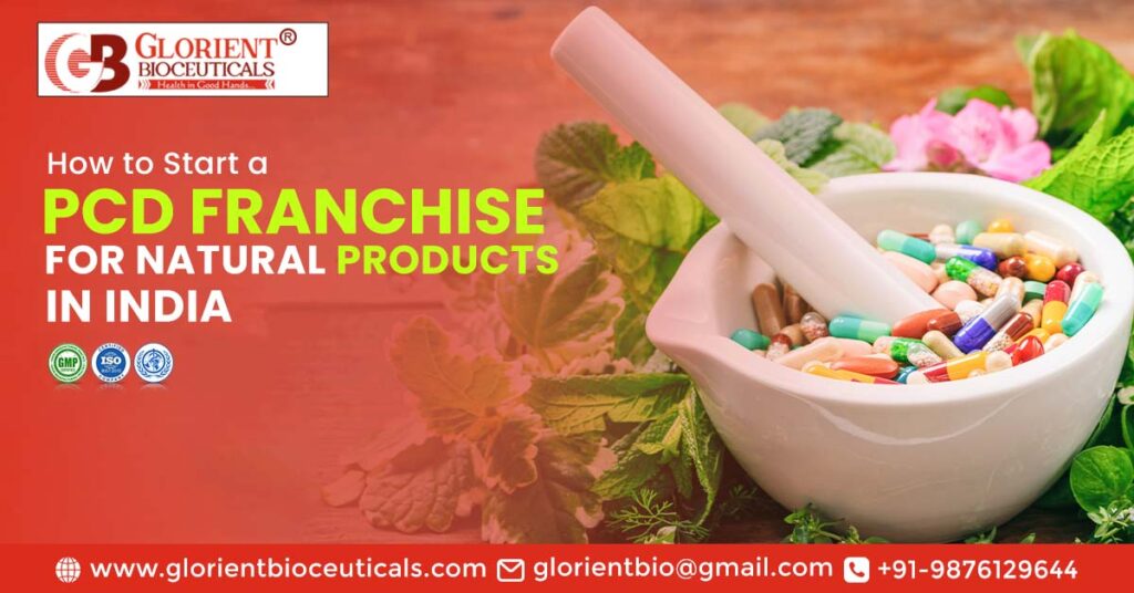 pcd franchise for natural products